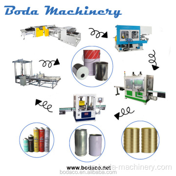 Línea automática de lata automática certificada CE